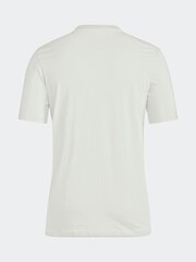 adidas Light Green Essentials Single Jersey Embroidered Small Logo 100% Cotton T-Shirt - Image 7 of 7