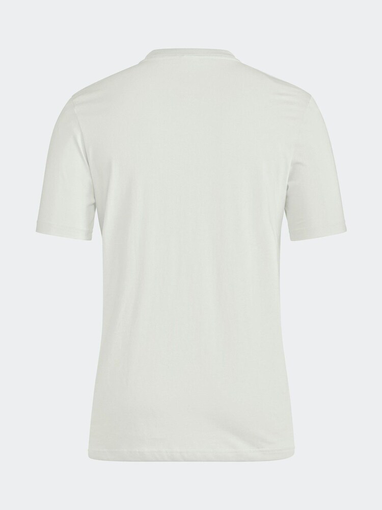adidas Light Green Essentials Single Jersey Embroidered Small Logo 100% Cotton T-Shirt - Image 7 of 7