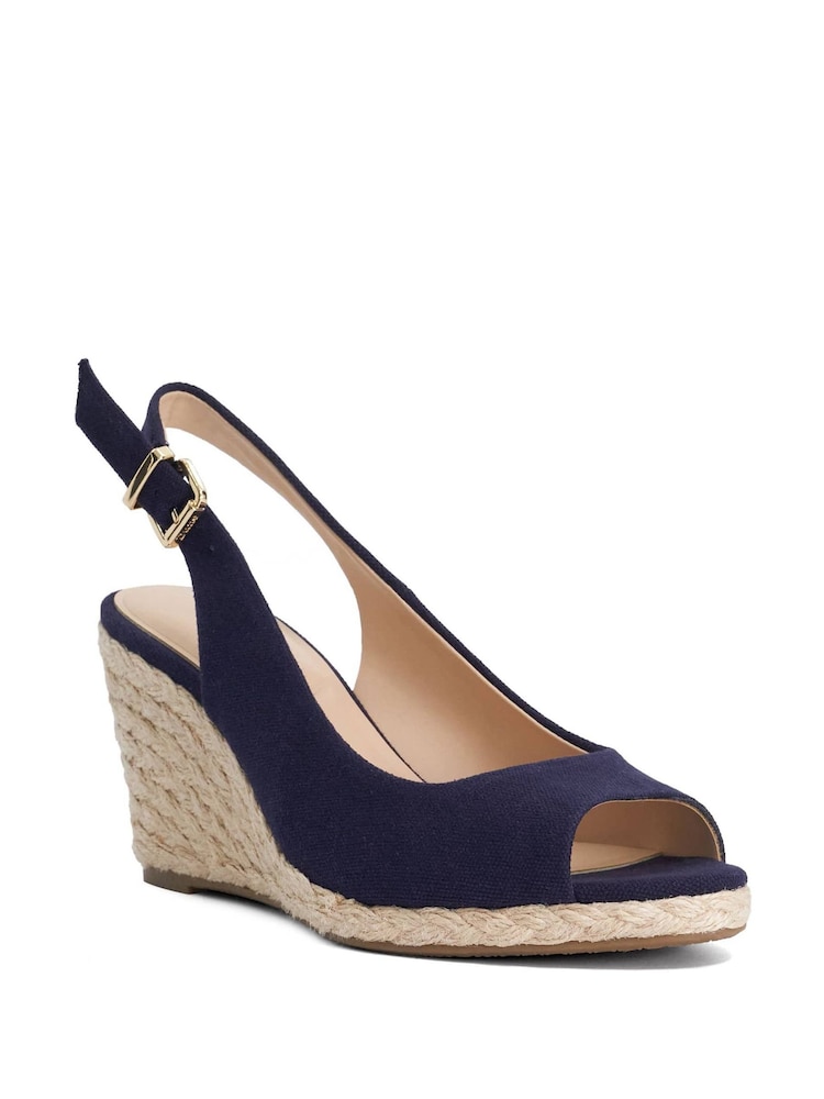 Dune London Blue Mediating Wedges - Image 2 of 6 Dune London Blue Mediating Wedges - Image 2 of 6