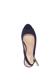 Dune London Blue Mediating Wedges - Image 5 of 6