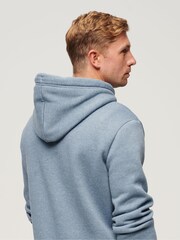 Superdry Blue Essential Logo Hoodie - Image 4 of 9