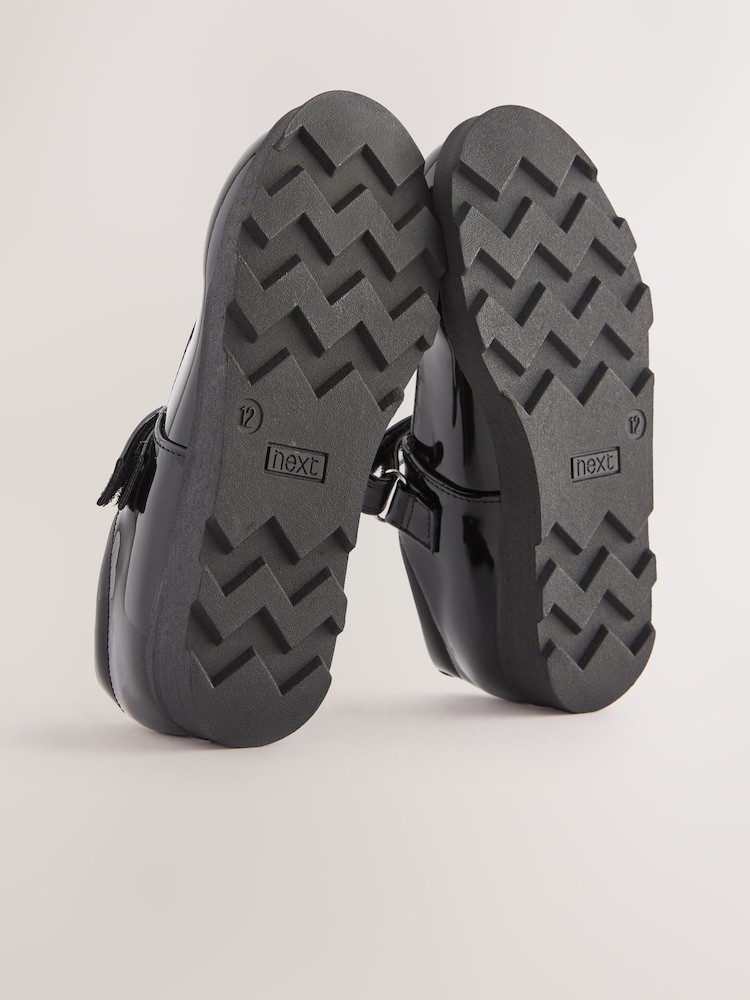 Schwarzes Lackleder - Mary Jane-Schuhe für Kinder - Bild 5 von 5
