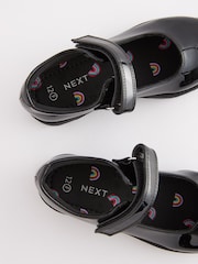 Black Patent Junior School Mary Jane Shoes - Image 6 of 8