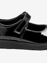 Black Patent Junior School Mary Jane Shoes - Image 8 of 8