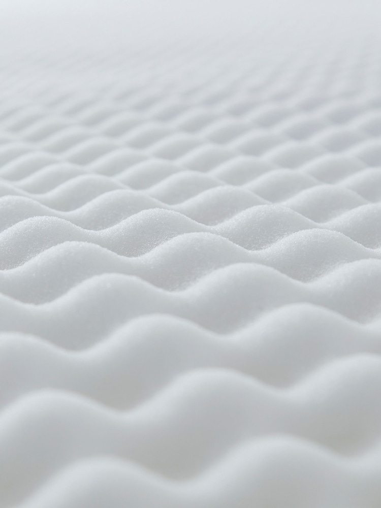 Silentnight White 3cm Orthopaedic Mattress Topper With Cover - Image 3 of 4