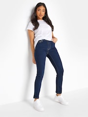 PixieGirl Petite Blue Stretch Skinny Jeans - Image 2 of 3