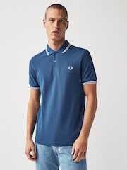 Fred Perry Mens Twin Tipped Polo Shirt - Image 1 of 7
