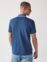 Fred Perry Mens Twin Tipped Polo Shirt - Image 3 of 7