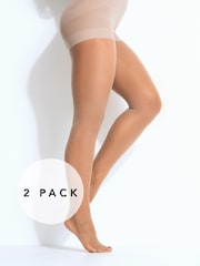 Pour Moi Definitions 20 Denier Shaping Control Tights 2 Pakke - Bilde 1 av 2