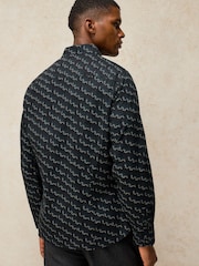 White Stuff Black Salcombe Print Shirt - Image 2 of 6