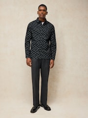 White Stuff Black Salcombe Print Shirt - Image 3 of 6