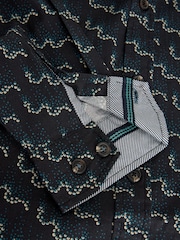 White Stuff Black Salcombe Print Shirt - Image 6 of 6