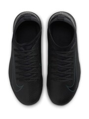 Nike Black Kids Mercurial Zoom Superfly 10 Club Turf Football Boots - Image 5 of 8