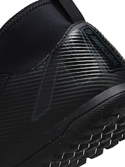 Nike Black Kids Mercurial Zoom Superfly 10 Club Turf Football Boots - Image 8 of 8