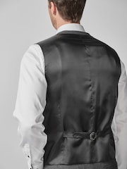 Grey Puppytooth Suit: Waistcoat - Image 2 of 6