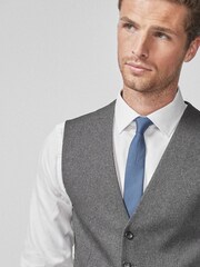 Grey Puppytooth Suit: Waistcoat - Image 3 of 6