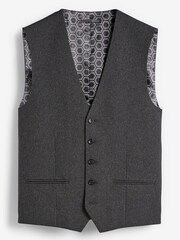 Grey Puppytooth Suit: Waistcoat - Image 6 of 6