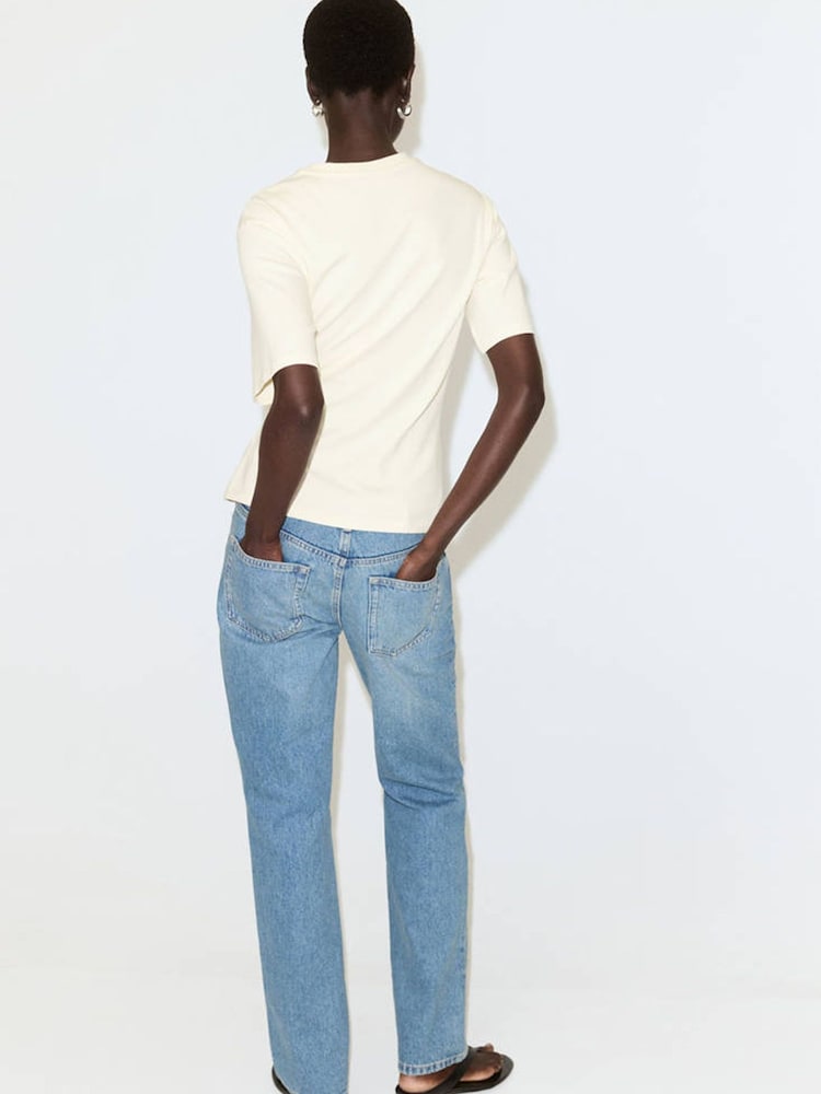 Mango Yellow Knot Front T-Shirt - Image 2 of 7