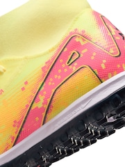 Nike Laser Orange Adults Zoom Mercurial Superfly 10 Kylian Mbappe Academy Turf Football Boots - Image 10 of 10
