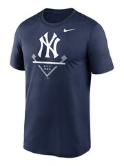 Nike Blue New York Yankees Icon Legend T-Shirt - Image 2 of 3