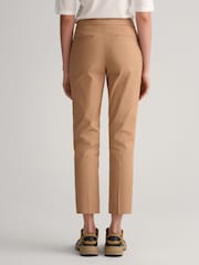 GANT Brown Slim Slack Chino Trousers - Image 2 of 5