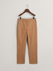 GANT Brown Slim Slack Chino Trousers - Image 5 of 5