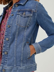 FatFace Blue Tasha Denim Jacket - Image 4 of 5