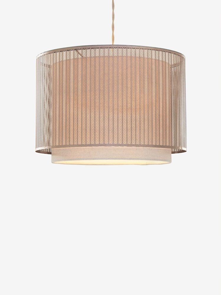 Gold Jada Easy Fit Lamp Shade - Image 2 of 4