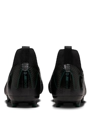 Nike Black Kids Mercurial Zoom Superfly 10 Academy Ground Green Football Boots - Image 4 of 9