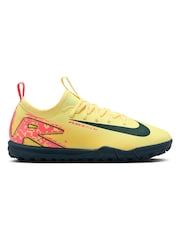 Nike Laser Orange Kids Zoom Mercurial Vapor 16 Academy Kylian Mbappe Turf Football Boots - Image 1 of 10