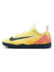 Nike Laser Orange Kids Zoom Mercurial Vapor 16 Academy Kylian Mbappe Turf Football Boots - Image 2 of 10