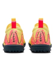 Nike Laser Orange Kids Zoom Mercurial Vapor 16 Academy Kylian Mbappe Turf Football Boots - Image 7 of 10