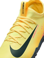 Nike Laser Orange Kids Zoom Mercurial Vapor 16 Academy Kylian Mbappe Turf Football Boots - Image 9 of 10