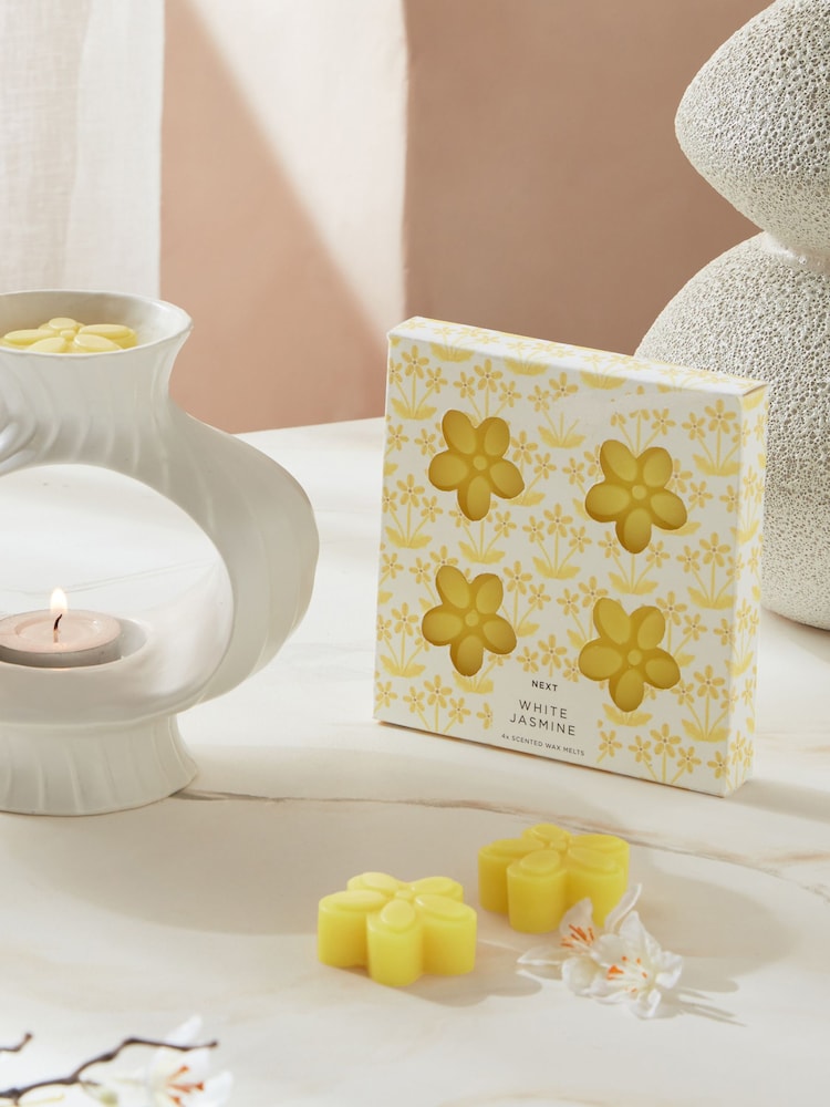 Yellow Wax Melts White Jasmine Wax Melts - Image 1 of 2