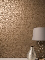Decorline Copper Small Bricks Wallpaper - Image 1 of 2