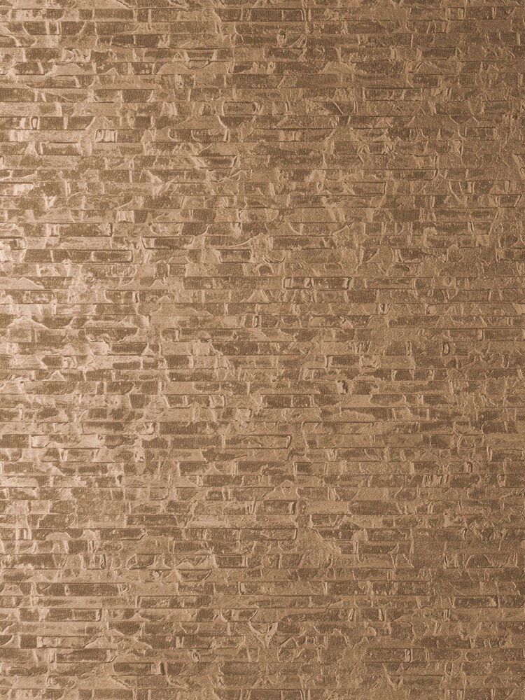 Decorline Copper Small Bricks Wallpaper - Image 2 of 2