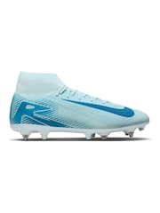 Nike Soar/White Adults Zoom Mercurial Superfly 10 Academy Soft Ground Football Boots - Image 1 of 13