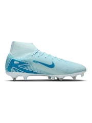 Nike Soar/White Adults Zoom Mercurial Superfly 10 Academy Soft Ground Football Boots - Image 10 of 13