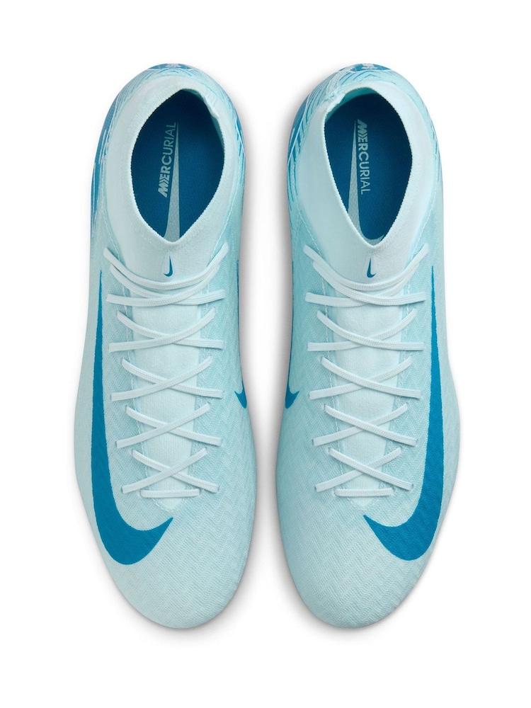 Nike Soar/White Adults Zoom Mercurial Superfly 10 Academy Soft Ground Football Boots - Image 2 of 13
