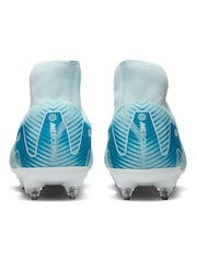 Nike Soar/White Adults Zoom Mercurial Superfly 10 Academy Soft Ground Football Boots - Image 4 of 13