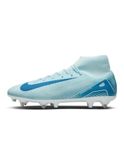 Nike Soar/White Adults Zoom Mercurial Superfly 10 Academy Soft Ground Football Boots - Image 5 of 13