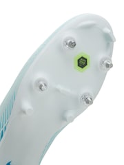 Nike Soar/White Adults Zoom Mercurial Superfly 10 Academy Soft Ground Football Boots - Image 8 of 13