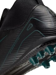 Nike Black Kids Mercurial Zoom Superfly 10 Academy Artificial Ground Football Boots - Image 8 of 10