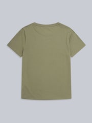 Animal Mint Green Womens Marina Logo 100% Cotton T-Shirt - Image 6 of 7