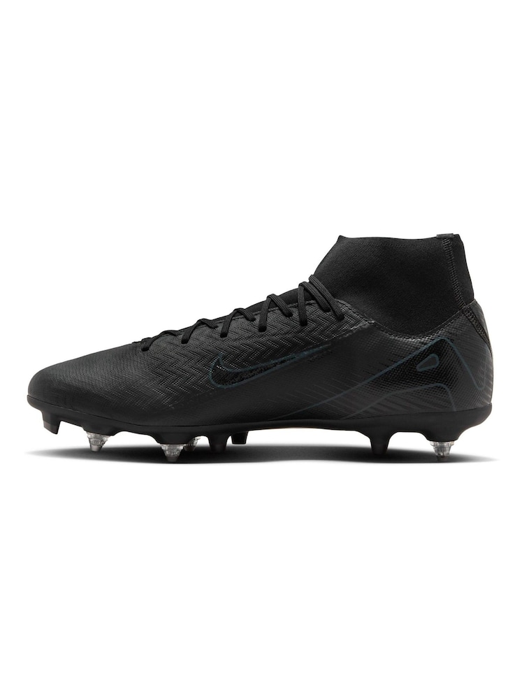 Schwarz & Grün - Nike, Zoom Mercurial Superfly 10 Academy, Fußballschuhe für weiche Beläge für Erwachsene - Bild 2 von 11 Schwarz & Grün - Nike, Zoom Mercurial Superfly 10 Academy, Fußballschuhe für weiche Beläge für Erwachsene - Bild 2 von 11