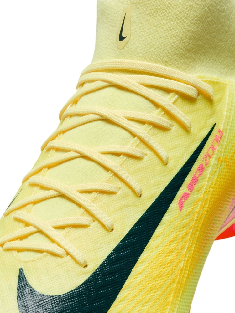 Nike Yellow Adults Mercurial Superfly Academy Kylian Mbappe Multi Ground Ground Football Boots - Image 7 of 9