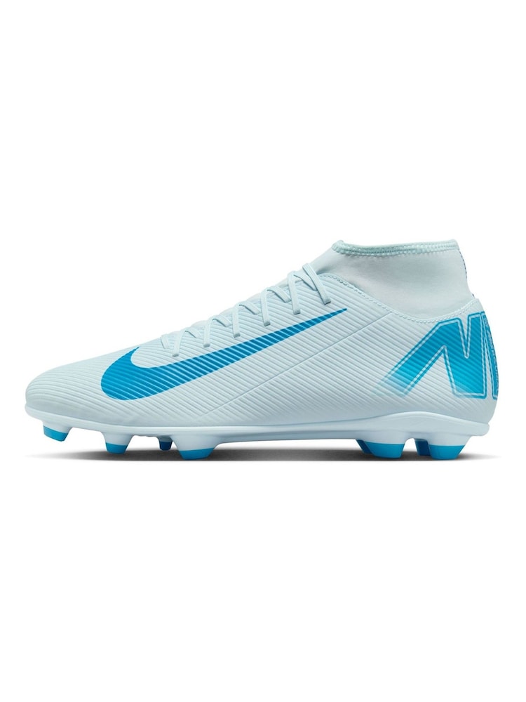 Nike Soar/White Adults Mercurial Superfly 10 Multi Ground Football Boots - Image 2 of 11