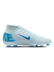 Nike Soar/White Adults Mercurial Superfly 10 Multi Ground Football Boots - Image 3 of 11