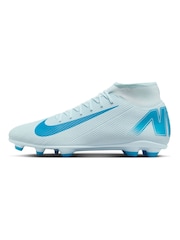 Nike Soar/White Adults Mercurial Superfly 10 Multi Ground Football Boots - Image 4 of 11