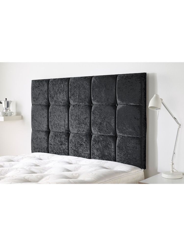 Aspire Furniture Black Pennine Headboard - Image 2 of 2